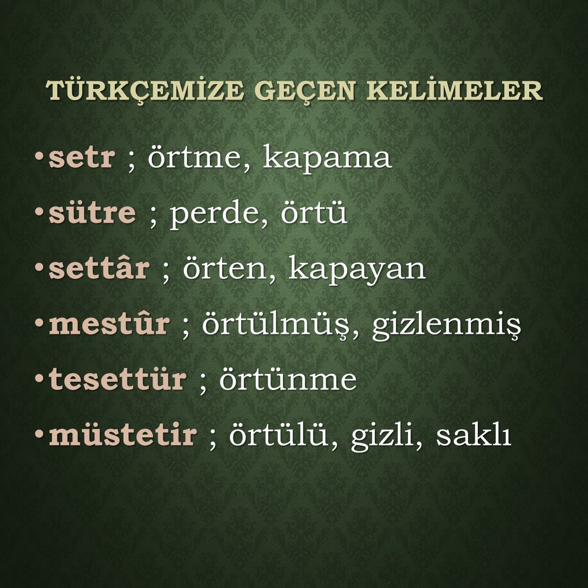 beyaz__ilim's tweet photo. “Kim bir müslümanın ayıbını örterse Allah da onun ayıplarını dünya ve âhirette örter.”
Hz. Muhammed (ﷺ)
#islam #peygamber #hadis #kelime #kelimeöğren #keşfet #buhari #müslim #sutre #setr #tesettür #mestur #ayıp #örtü #perde #engel #siper #salı https://t.co/1cjdcppiNx