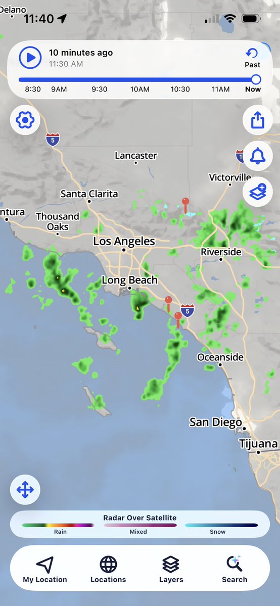 OCstormrecorder's tweet photo. (October 12th) Light showers on and and off for most of the day Wednesday added good measurements for a wet 3 day period. https://t.co/fUiH3Merst