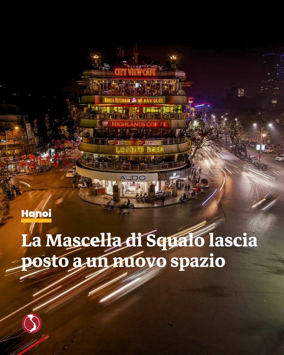KadiIbra's tweet photo. Addio alla “Mascella di Squalo” di Hanoi: l’edificio sul lago Hoàn Kiếm sarà demolito. Da struttura controversa a icona urbana, lascia un vuoto nella memoria della città. Preservare anche l’imperfetto è importante? https://t.co/fefkIDNVRG