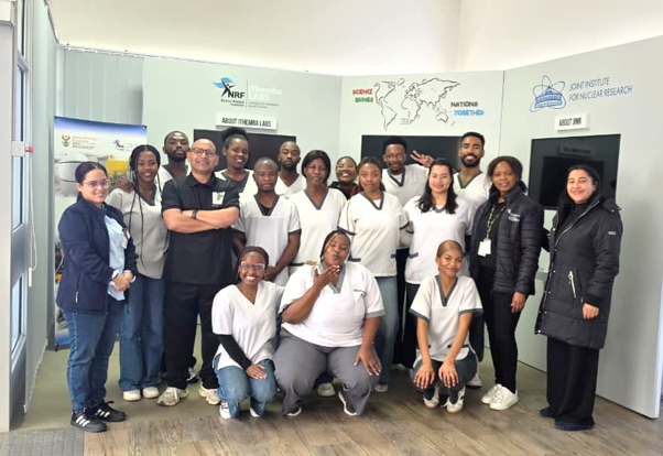 CPUT's tweet photo. Every year fourth-year Radiation Therapy students in the MITS Department, under the leadership of Dr Neo Seane, are granted the opportunity to step out of the classroom and into a working radiation biology laboratory — an experience that consistently ranks among the most formative of their training. 

Full story here: https://t.co/eSXmr5N3S1