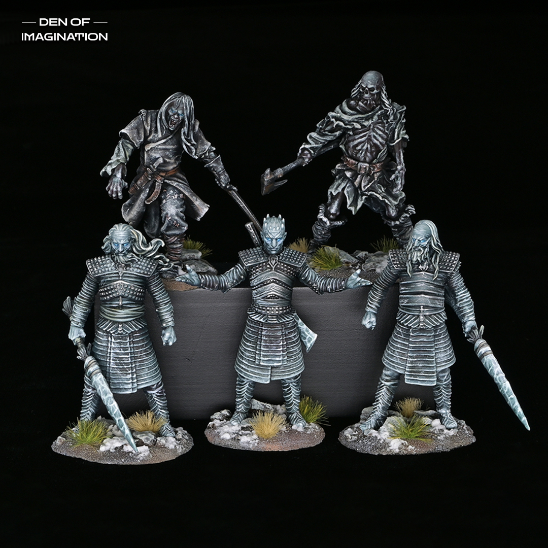 doiStudio's tweet photo. From the royal courts to the Wall. From the great houses to the army of the dead. Nearly 80 models creating a miniature version of Westeros - far too many to show them all in one post.

Commissions: service@denofimagination.com
#GameOfThrones #Westeros  #Fantasy #RPG #TTRPG #got https://t.co/F4Jhk89S2y