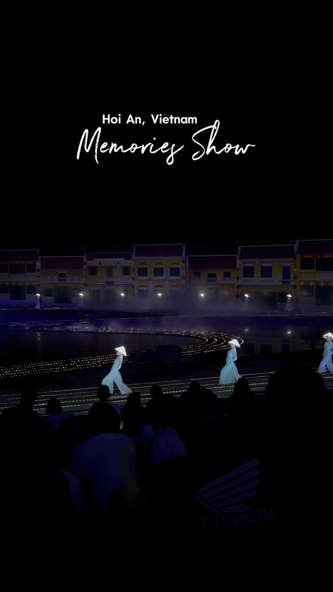 angelikharp's tweet photo. Watch 500+ performers bring 400 years of Hoi An history to life on a 25, 000 sqm outdoor stage. The Hoi An Memories Show is a stunning journey through culture, history, and its golden trading-port era. A must-see in Hoi https://t.co/Nz62xDI6Hr