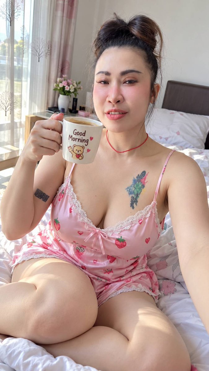 rin1tv's tweet photo. ตื่นค่ะ.☕️ https://t.co/9AzivF5NqY