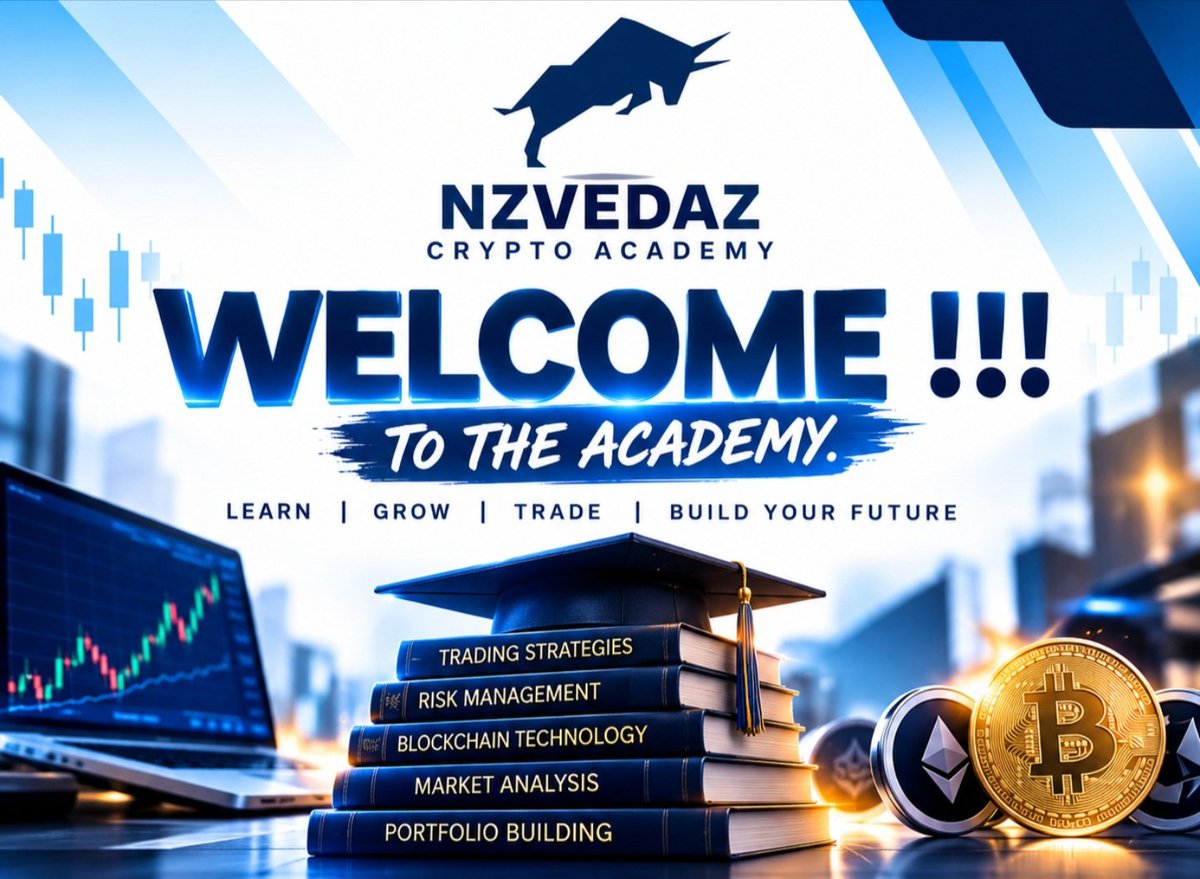 beebramwell's tweet photo. 🎓 YOUR CRYPTO JOURNEY NEEDS MORE THAN LUCK! 🐝📈

The crypto market rewards those who take time to learn, analyse, and understand what they are doing.

At NZVEDAZ Crypto Academy, we help you build knowledge, develop strategies, and approach the market with confidence. 💡

📚 WHAT YOU WILL LEARN
🔹 Technical Analysis
🔹 Fundamental Analysis
🔹 Spot & Derivatives Trading
🔹 Portfolio Building
🔹 Risk Management
🔹 Blockchain Technology
🔹 Crypto Staking & Farming

🔥 WHY LEARN WITH US?
✅ Practical online training
✅ Ongoing mentorship and support
✅ Trading strategies and market insights
✅ Learn to make informed decisions
✅ Build discipline, not just excitement

💰 JOINING FEE: $250
🎓 Learn, grow, and develop your skills with a community focused on progress.

Remember, the goal is not to chase every coin. It is to understand the market and make better decisions.

🐝 EDUCATION. STRATEGY. GROWTH.

📩 Ready to start your crypto education journey? App Bee: +27845405239

Join NZVEDAZ Crypto Academy today!

#NZVEDAZCryptoAcademy #CryptoEducation #Blockchain #TradingSkills #CryptoCommunity