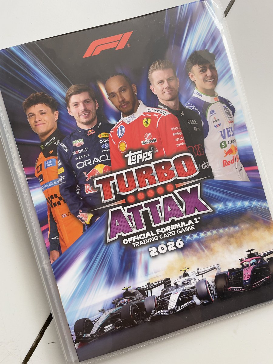 lestappian's tweet photo. my f1 turbo attax 2026 binder tour let's go 🏎️ https://t.co/9rfMnczoAD