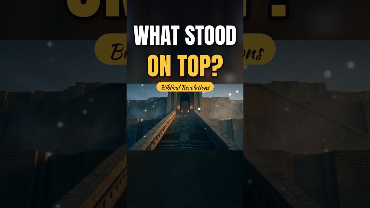 MythQuark's tweet photo. Why build a stairway on a mountain of brick? 👀
What Stood on Top of the Tower of Babel?.
https://t.co/cUwlSDZoRL
#towerofbabel #bible #BibleMysteries https://t.co/mQglQWs1Ms