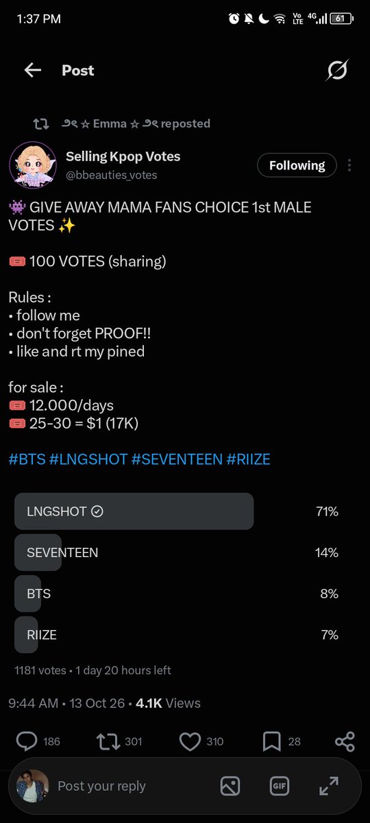 yulbedaone's tweet photo. @bbeauties_votes For #LNGSHOT https://t.co/fPKXP0ZPX6