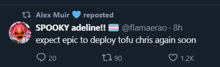 au5la's tweet photo. EX EPIC EMPLOYEE JUST RETWEETED THIS LMFAOOOOOOOOOOOOOOOOOO https://t.co/zLpsVKx3BZ