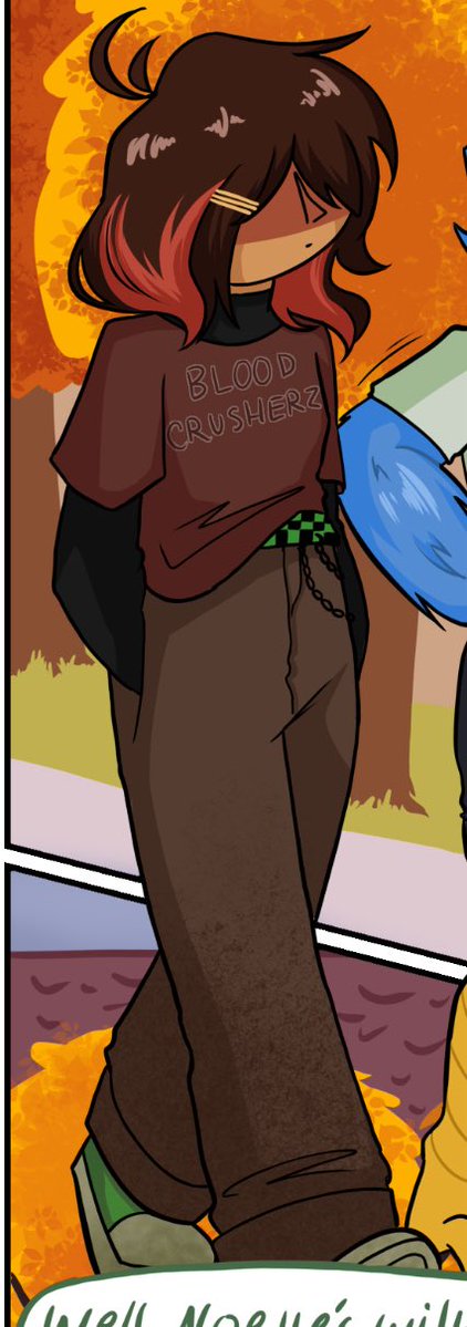Olliecom13's tweet photo. Why does the enby have drip https://t.co/lUnWFtkBAN