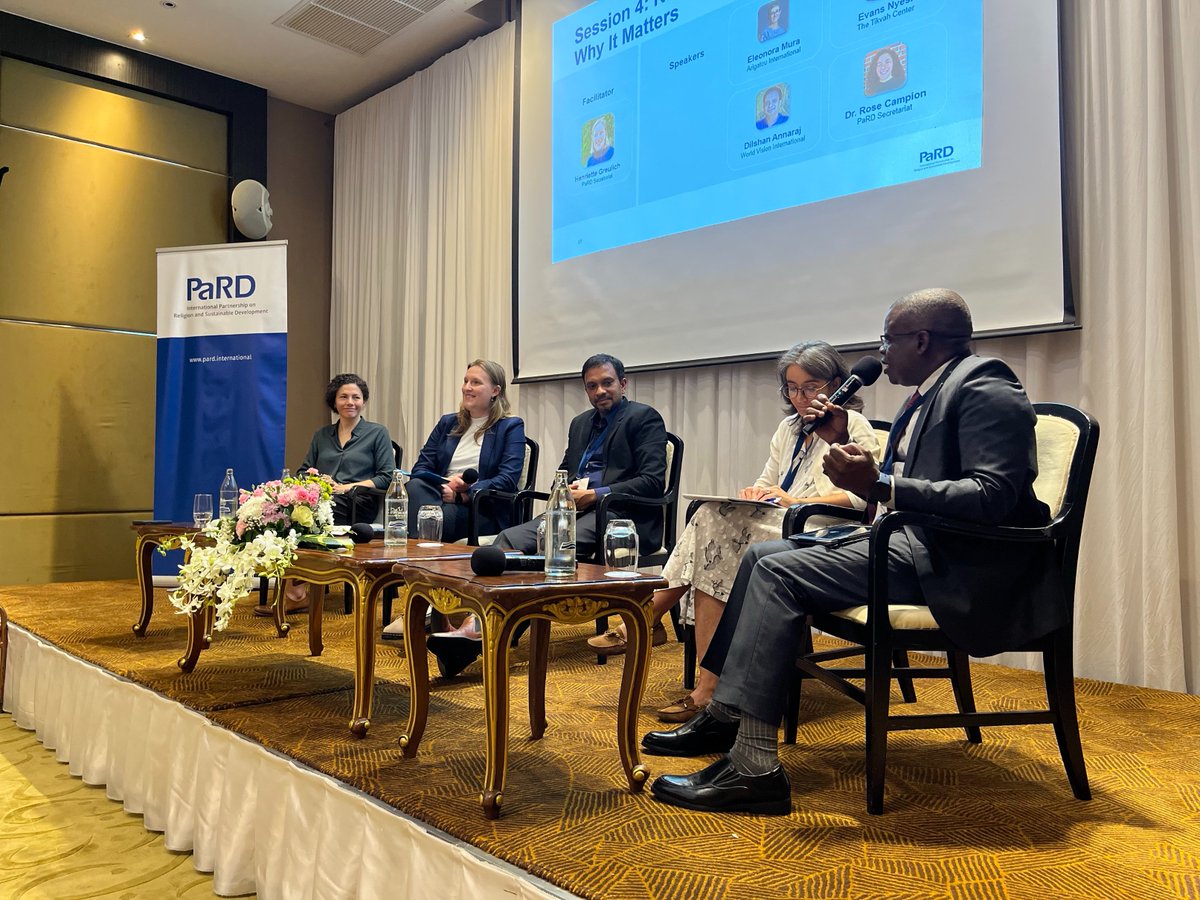 PaRDSecretariat's tweet photo. Thank you to the contributors of our brochure, which highlights the impact of religious actors in global affairs and of #PaRD! At the GAM, representatives of many PaRD members shared their projects and highlighted the impact of PaRD in bringing them together. #FaithAndDevelopment https://t.co/YNdEh6K51Q