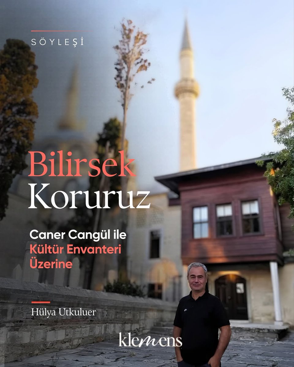 KlemensArt's tweet photo. Kültür Envanteri’nin kurucusu Caner Cangül ile kültürel mirasın korunması, unutulmaya yüz tutmuş yapılar ve dijital arşivciliğin önemi üzerine konuştuk. 

Hülya Utkuluer'in kaleminden, geçmişin izlerini kayıt altına almaktan onları geleceğe taşımaya uzanan bir söyleşi.

#KültürEnvanteri #KlemensArt #Korunma #DijitalArşiv 

Bilirsek Koruruz: Kültür Envanteri Üzerine Caner Cangül ile Söyleşi
👇