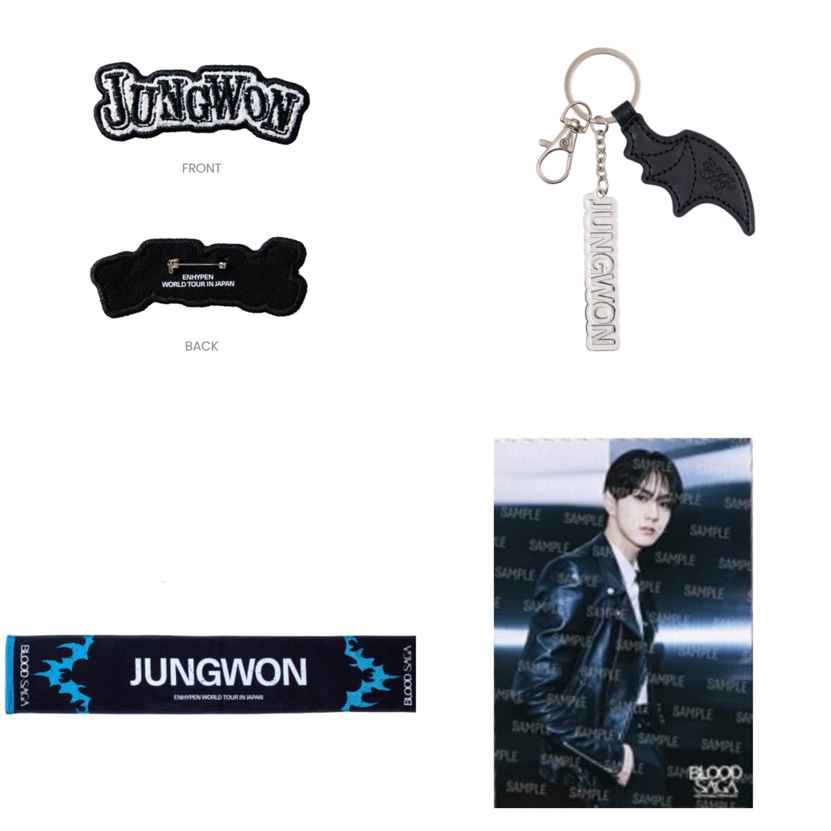YJWLA's tweet photo. #JUNGWON #정원  Blood Saga Merch in Japan https://t.co/hFD2yHNGrX
