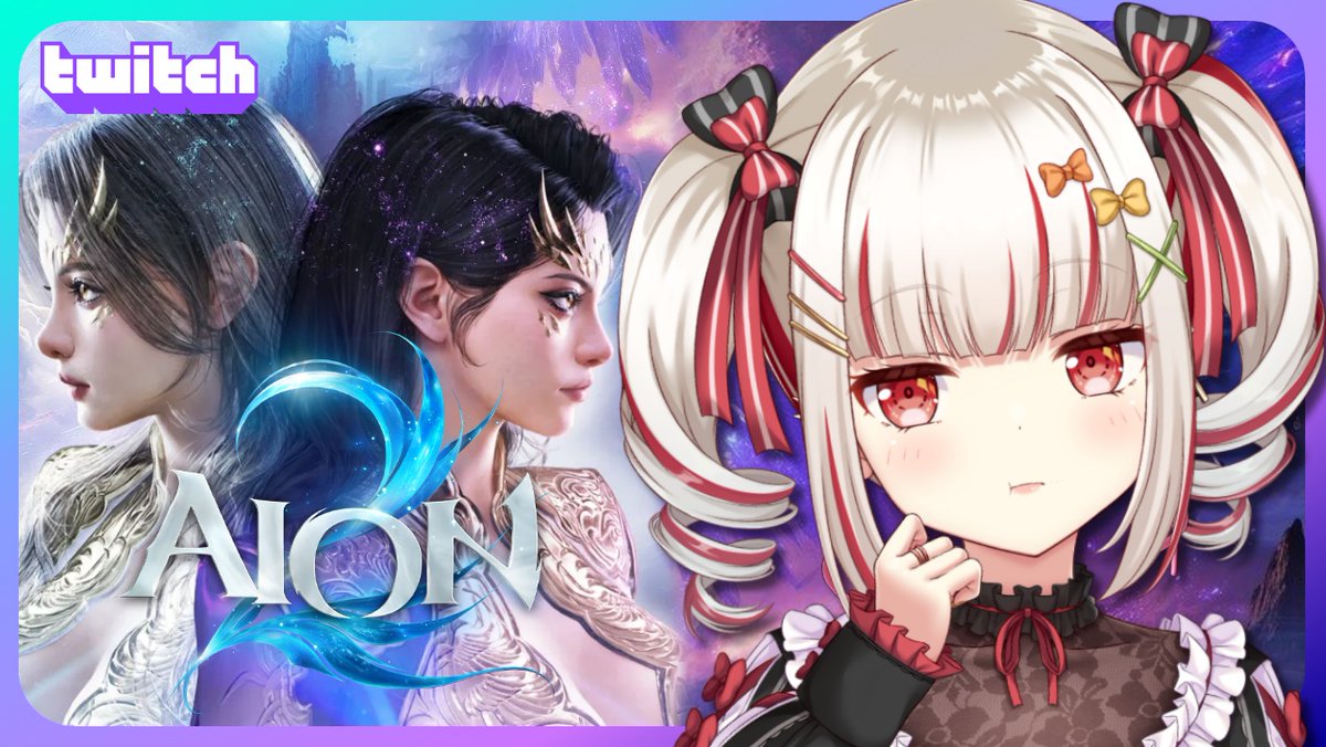 Razel0202's tweet photo. 🌹配信場所🌹
【AION2】初心者3日目！メインも寄り道もまったり楽しむ！参加〇

Twitch：https://t.co/w3mCspO4ct

#AION2 #ラゼル #ラゼルローザ #個人VTuber #らぜるライブ https://t.co/1Amft7VxNC