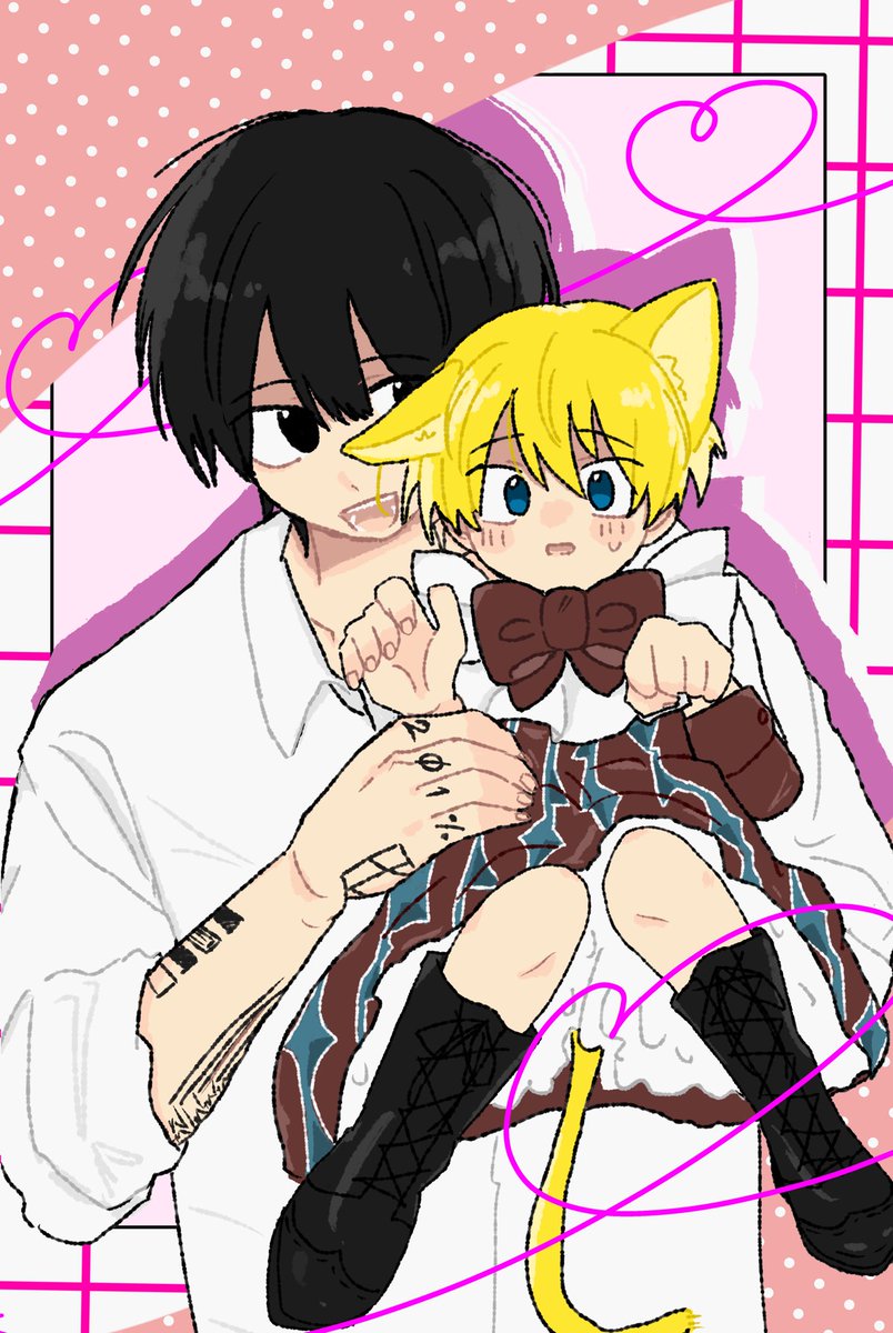 TAMAGOyo_404's tweet photo. ナグシン⚠️💭幼児化
Webオンリーで使ったサクカのイラストのせたいっ！と思て🥺 https://t.co/0oEhk2cmOJ
