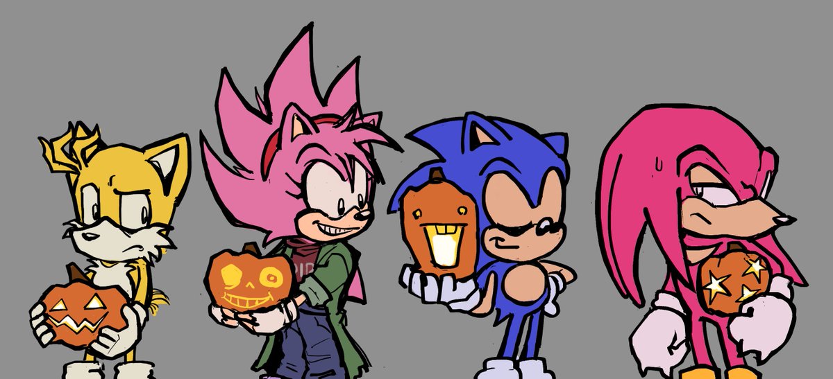 MA1EXU's tweet photo. Creative differences 

#EXETOBER Day 13 -      Jack-O-Lantern https://t.co/RrunZsvUUr