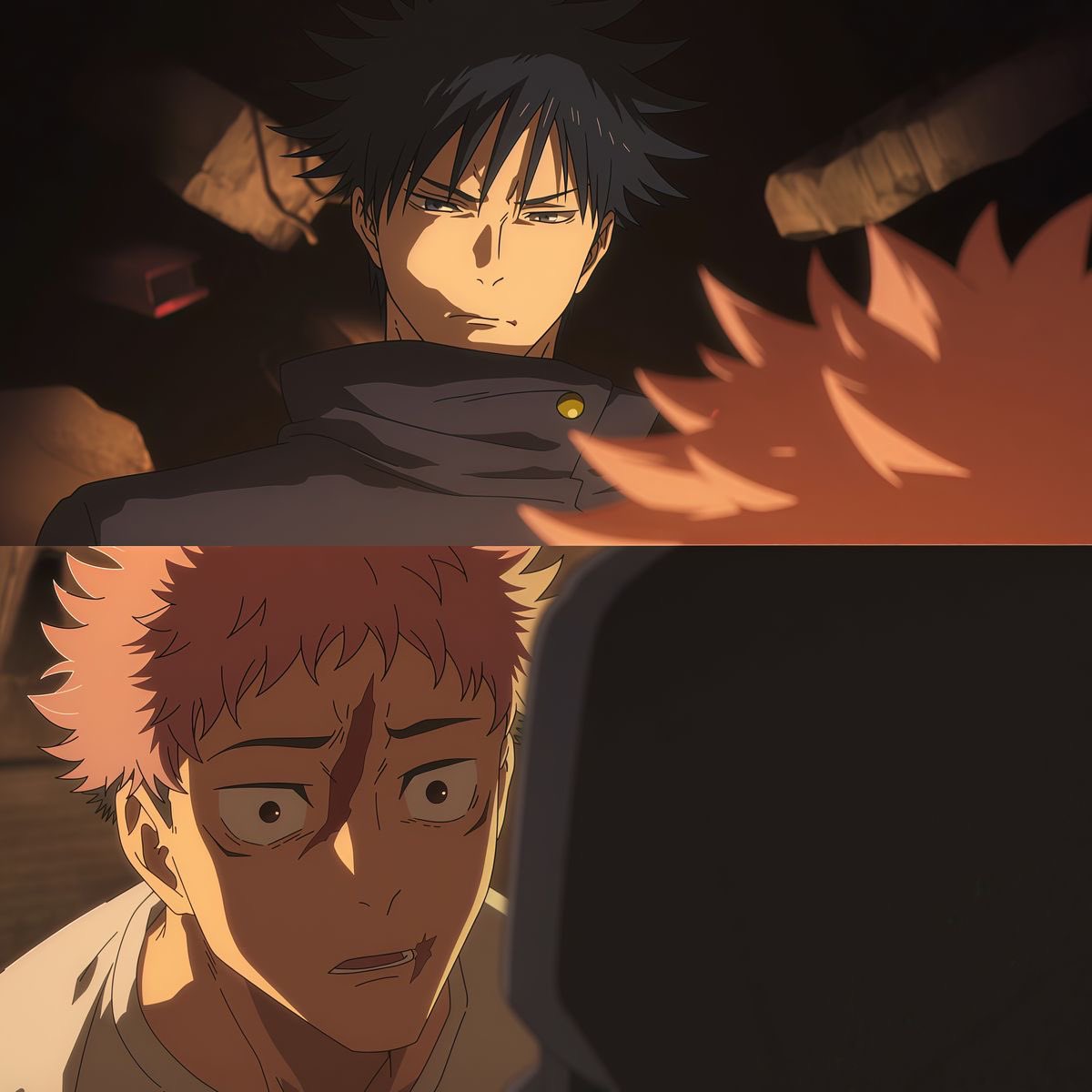 cherrysunsae's tweet photo. “so start by saving me, itadori” MY HEART FUCKING HURTS https://t.co/voF0P417mg