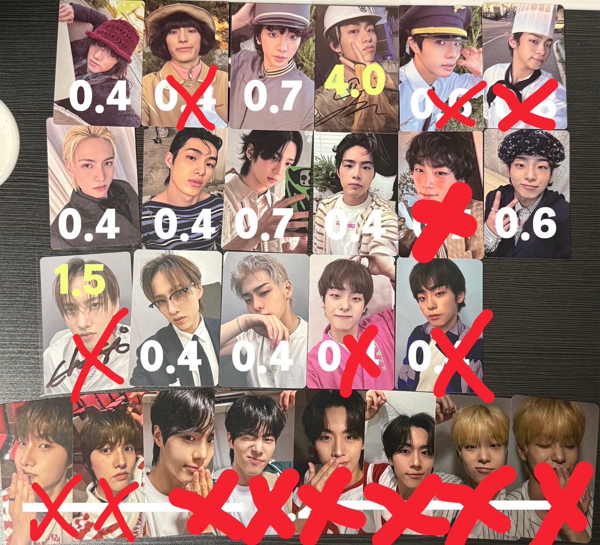 ydxxxxyd's tweet photo. 82MAJOR 에이티투메이저 에투메 82메이저 촉 혀끝 역조공 미공포 포카 양도 싸인포카photocard poca pc wts sell

가격표시제외 각 0.2 3장부터 거래
https://t.co/ktnRnnCNwe

조성일 윤예찬 남성모 황성빈 박석준 김도균 CHOSEONGIL YOONYECHAN NAMSEONGMO HWANGSEONGBIN PARKSEOKJOON KIMDOGYUN https://t.co/LEQJY2LgLT