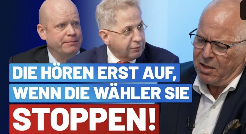 HGMaassen's tweet photo. „Wir müssen uns einfach darauf einstellen: Ohne eine Politikwende in diesem Land, das heißt auch einen Austausch der Regierenden, werden wir hier keine grundlegende Veränderung bekommen. Die werden einfach weitermachen. Und so wie ich jetzt die Situation in diesem Land wahrnehme […]: Die sehen keine roten Linien mehr. Die gehen Schritt für Schritt immer weiter, weil niemand sie stoppt. Und die einzigen, die sie stoppen können, sind die Wähler. Die Wähler müssen klare Kante zeigen und sagen: Wir wollen euch von hinten sehen.“

Das sagt Dr. Hans-Georg Maaßen nach der Anhörung im Bundestag zur Reform der Nachrichtendienste. Seine Kernaussagen:

▪️ Die Sachverständigenanhörung war ein Totalverriss des Gesetzentwurfs. Auch die regierungsnahen Sachverständigen waren kritisch.

▪️ Keine der neuen Befugnisse hätte die Anschläge der letzten Jahre verhindert, weder Nord Stream noch den Anschlag auf die Berliner Stromversorgung noch den Brand bei Tesla in Grünheide.

▪️ Der Beobachtungsauftrag des Verfassungsschutzes wurde ohne Gesetzesänderung schleichend ausgeweitet. Die neuen Befugnisse würden deshalb vor allem Regierungskritiker treffen.

▪️ Deutschland hat aus Gestapo und Stasi gelernt: keine Polizei mit Geheimdienstbefugnissen, kein Geheimdienst mit Polizeibefugnissen. Dobrindts „echte Geheimdienste“ würden diese Trennung aufheben.

▪️ Der Verfassungsschutz ist „abhängiger von politischen Weisungen als jeder Landrat“. Ihn für neutral zu halten, ist ein Irrglaube.

Das ganze Gespräch mit Dr. Ulrich Vosgerau und Dr. Christian Wirth:

TM

https://t.co/M1QIcwSOj9