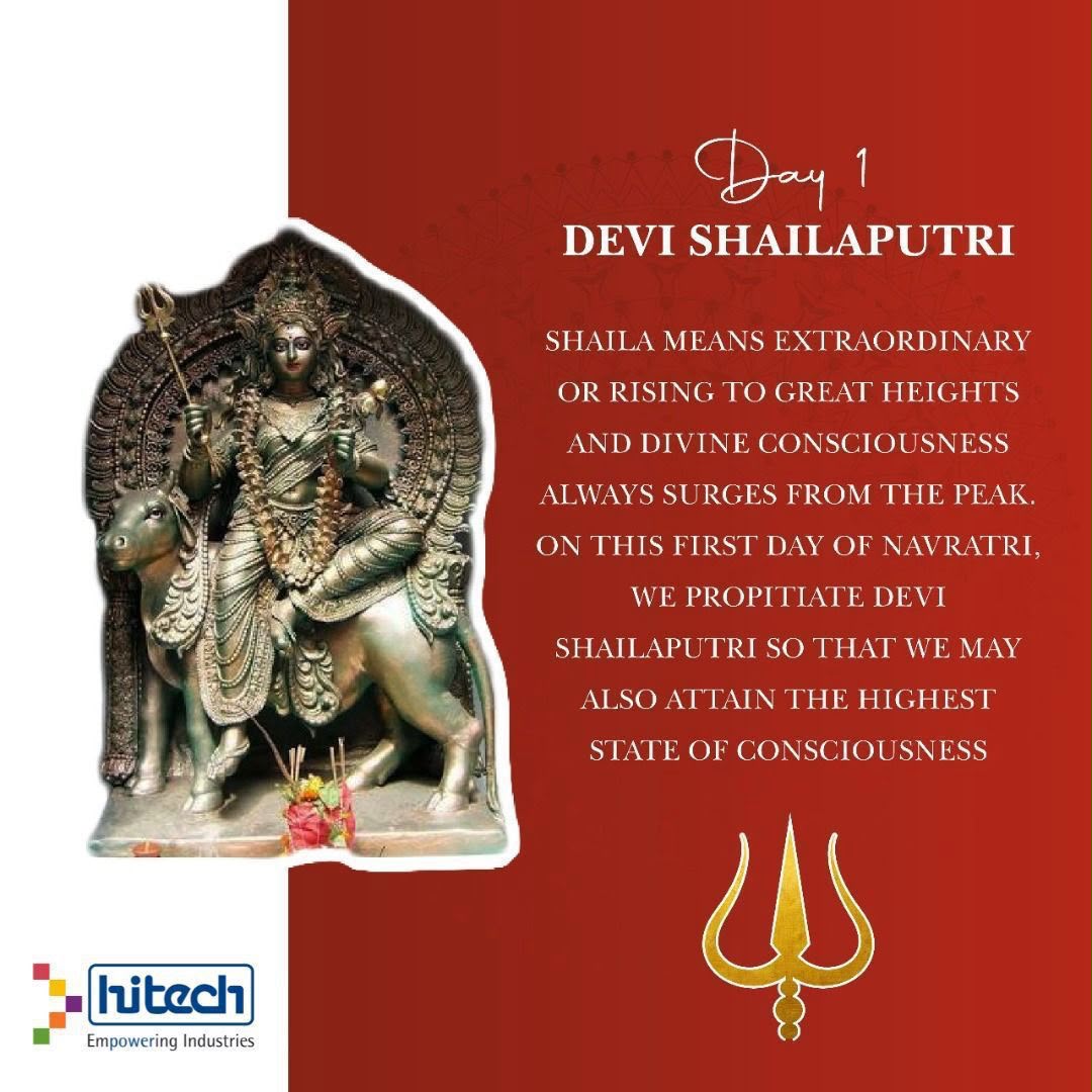 hitechssltd's tweet photo. Celebrating the divine energies of #Navratri with Hi-Tech Systems &amp; Services Ltd.
Maa Shailaputri, Maa Brahmacharini, Maa Chandraghata
May these divine blessings bring strength, wisdom &amp; progress to all! 💫
#MaaDurga #DurgaPuja #HiTechSystems #EmpoweringIndustries https://t.co/tn2orNNEH1