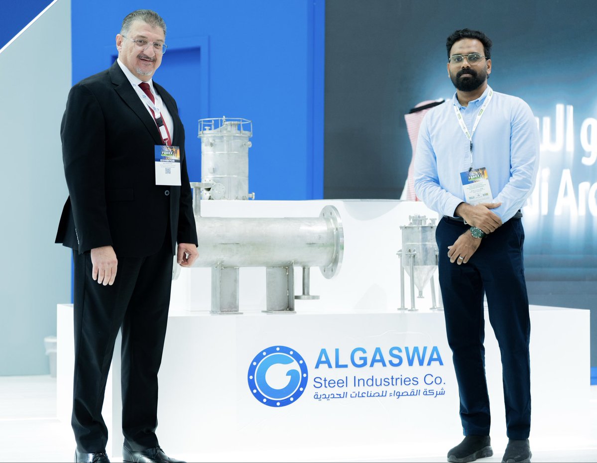GaswaAl's tweet photo. FABEX is Officially Underway!

The first day of FABEX Saudi Arabia has officially begun, and we are excited to be part of this important industry gathering.

We look forward to connecting with you.

🌐 https://t.co/0ULxEPZO1Z

#HeatExchangers #PressureVessels #storagetank https://t.co/xfum1f4dEO