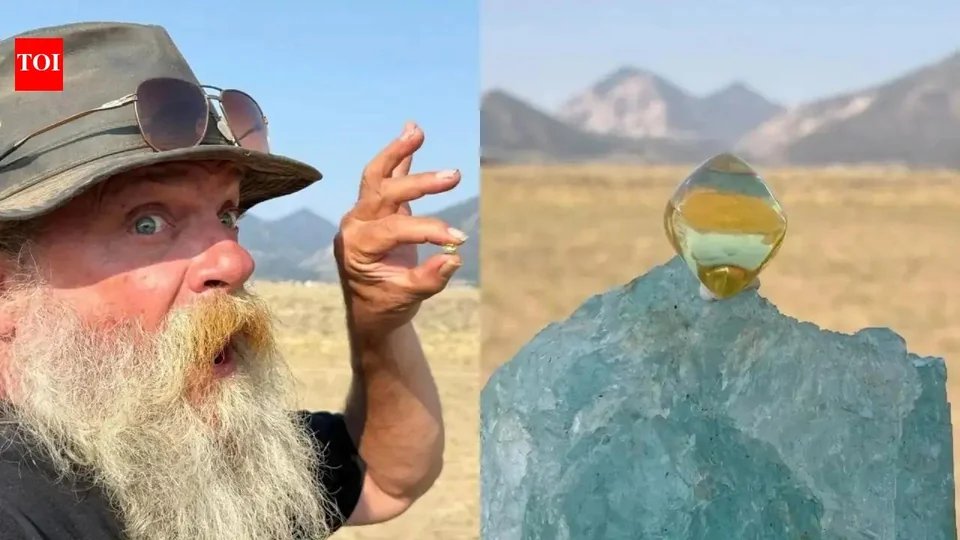 Rainmaker1973's tweet photo. A state park in Arkansas lets anyone dig for diamonds and keep what they find. This year, a visitor found a 6-carat yellow diamond that an appraiser says could be worth around $250,000. https://t.co/0aoxOVZxJD