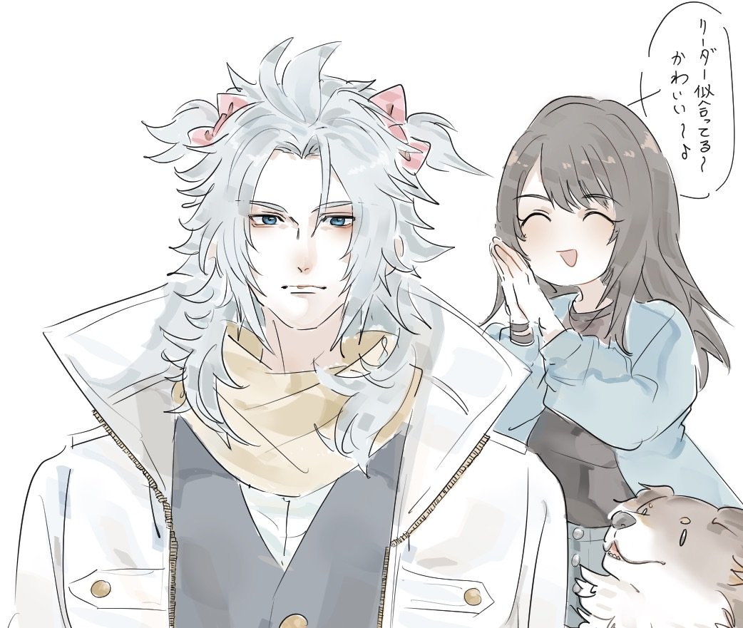 koyukitsune24's tweet photo. リノアに髪の毛結ばれるリーダー描いたっ https://t.co/qMPwtN7R6l