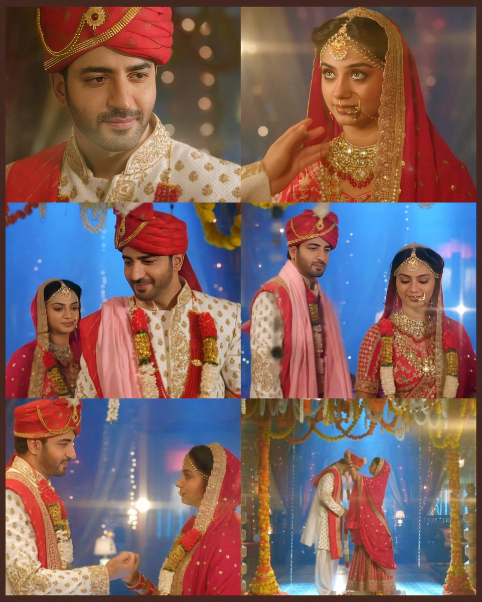 kriyamvibes's tweet photo. Shaadi dream sequence is so beautiful 😭❤️ Rajdheer are looking so pyaare hope Rajdheer shaadi will happen in real need proper shaadi sequence of them without any problems 🤞🥹
#mahadevandsons #Rajdheer https://t.co/VfgDGtqAkz