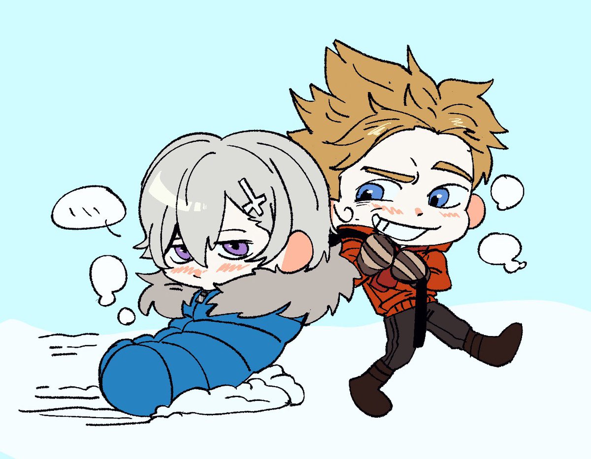 RENPIZHANGYUA's tweet photo. @BunnyKing_XD draw this to meee look at this two cutie omg i love them sooooooo much 🥹…… https://t.co/ATqaQZhWGF