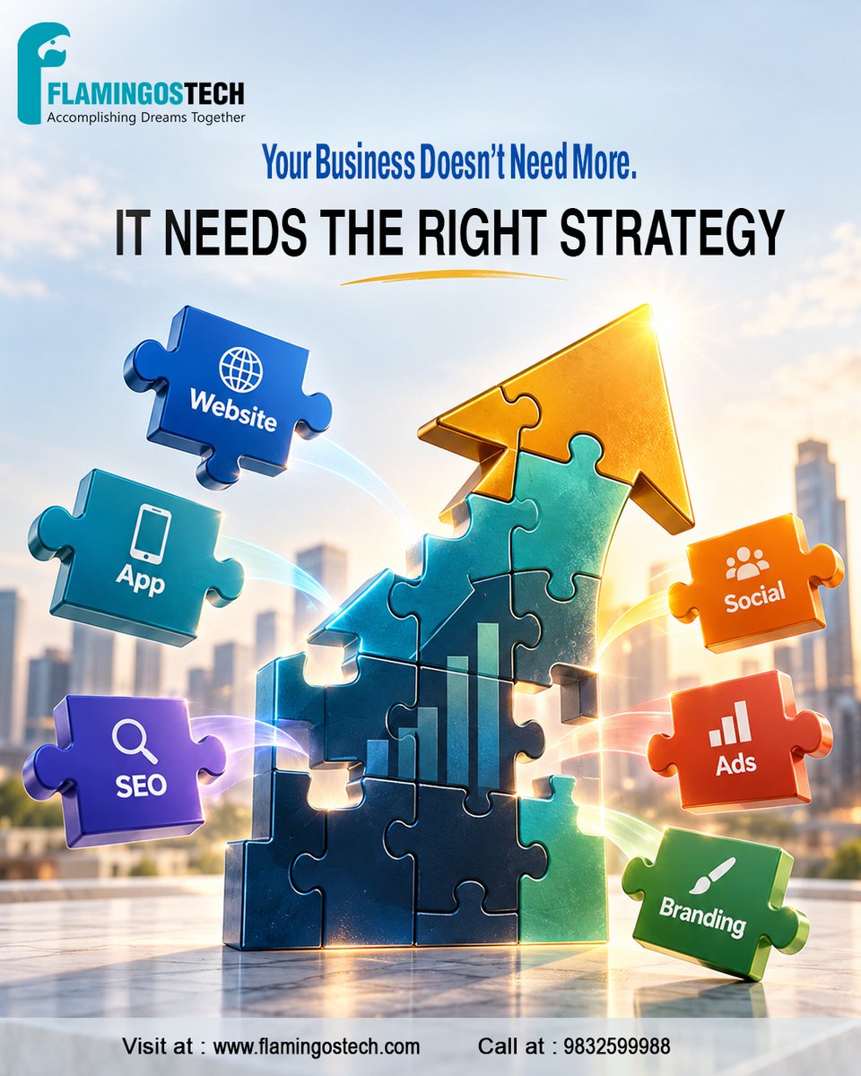 official_flam's tweet photo. At FlamingosTech, we help businesses bring their digital efforts together to build stronger visibility and support long-term growth!
🌐: https://t.co/SwwNc9nXv5 | 📞: +91 9832599988
📧: devops@flamingostech.com
#flamingostech #digitalmarketingtips #businessgrowth #BrandGrowth https://t.co/zed0DKkuAZ