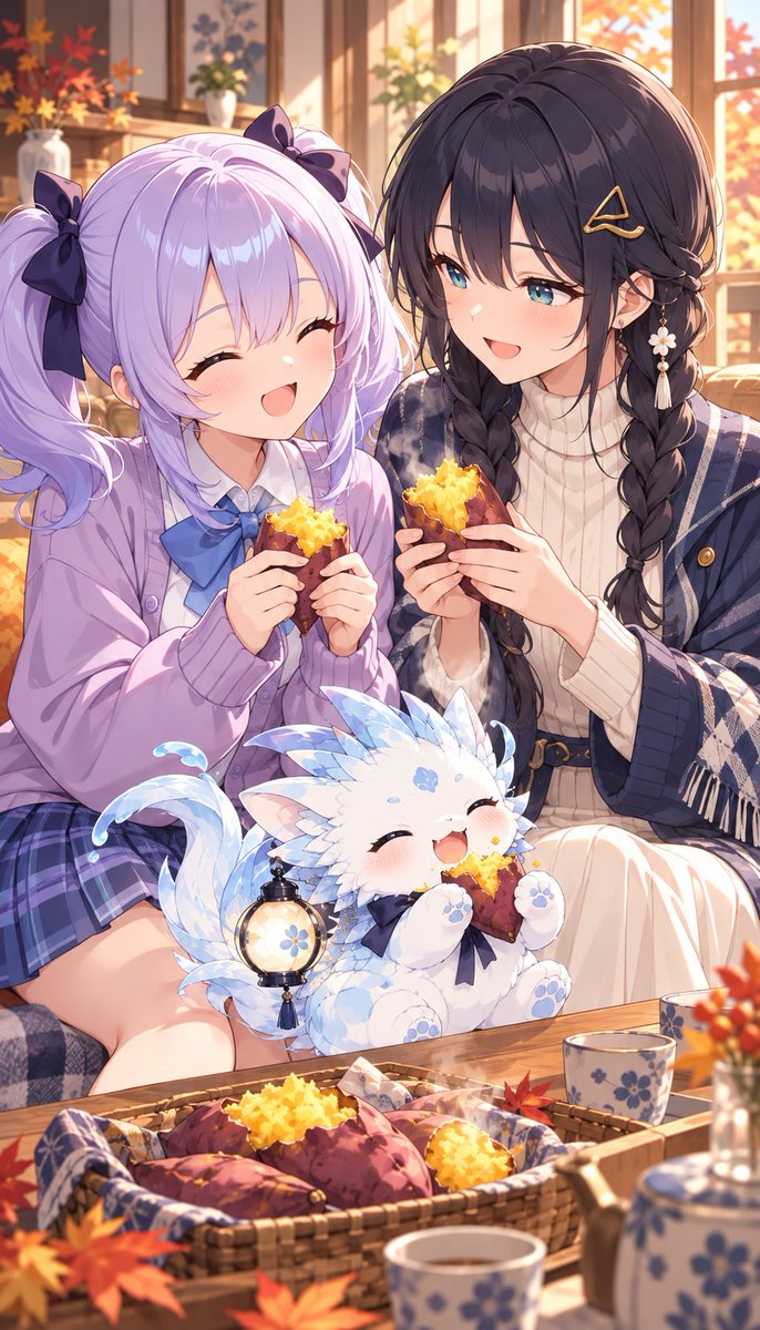 ngi_aibon's tweet photo. 焼き芋の似合う季節になりました🍠

10月13日は、
サツマイモの日らしいです。
さつまいもの旬の10月と「栗（九里）より（四里）うまい十三里」という江戸時代のダジャレが由来とのこと。

#今日はなんの日 
#今日はさつまいもの日2026 https://t.co/8K6TQeftxZ