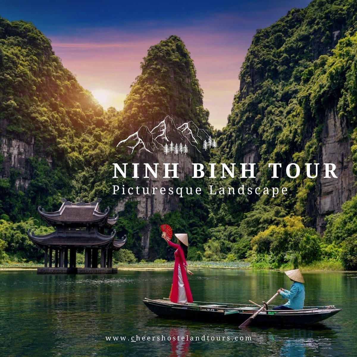 vitorhugofd2's tweet photo. Ninh Bình feels like a dream: morning mist, quiet rivers, peaceful villages, and limestone cliffs. Slow down and let its beauty remind you how peaceful life can be. https://t.co/wrVEn69uHI