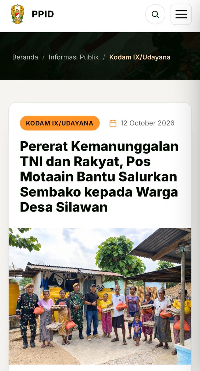 junjunjunaed's tweet photo. Prajurit TNI tak mengenal lelah. Berjam-jam menembus hutan dan sungai, dengan satu tujuan: membantu rakyat.  
Kerja Tanpa Lelah https://t.co/tzZrLVNhuc