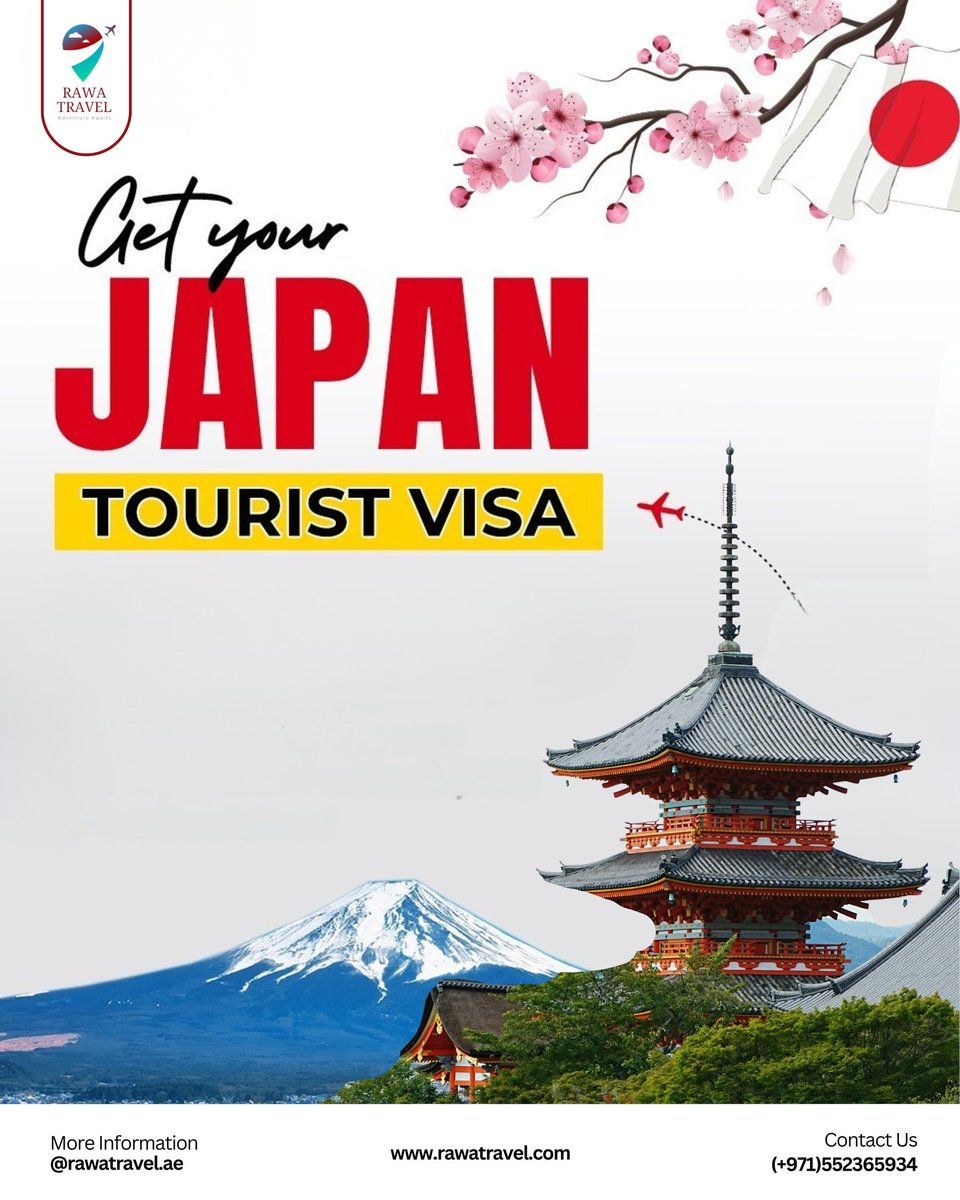 breantes's tweet photo. Make your Japan travel dream a reality with Rawa Travel. Get expert guidance, fast processing, and reliable support for a smooth, stress-free tourist visa application. https://t.co/p2jBftVt9k