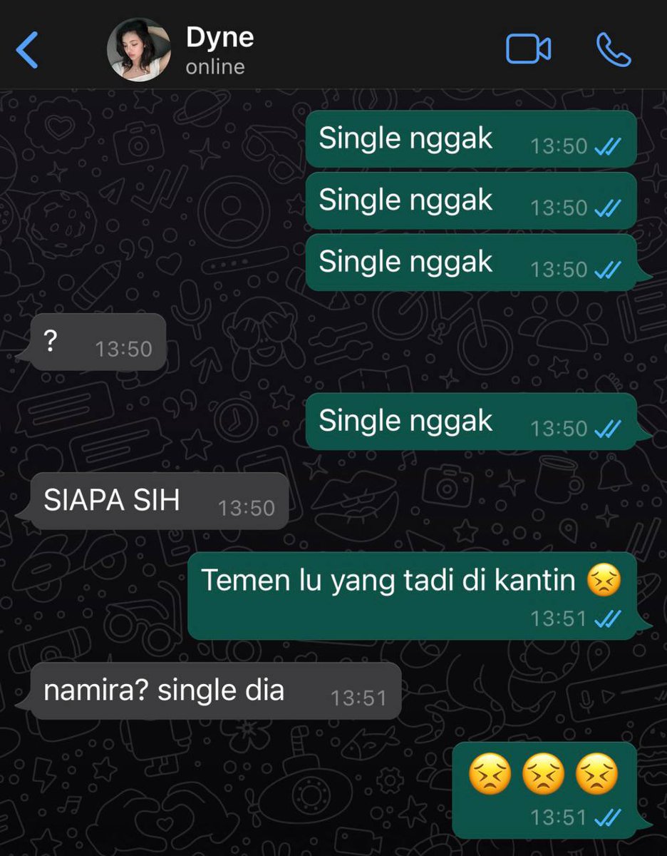BurnPsalm's tweet photo. A bbangsaz few tweets AU.

Intinyadeh Mishel (Mj) naksir bangeud sama Namira (Hn). Gw pun nggak paham, cm Mishel sama Namira doang yang paham. https://t.co/dTnLz4JDjl