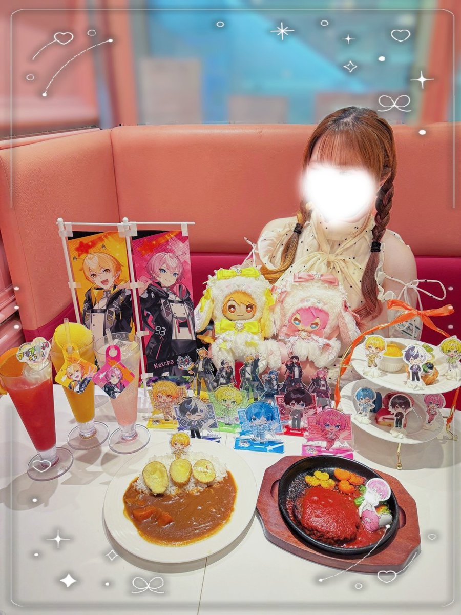 Tsuburin38's tweet photo. ❥ ⋆.˚
         STPR Family × SWEETS PARADISE
     AMPTAK  4tn Anniversary Cafe 
˚ ⊹ ୨୧
 
 #STPRPARADISE   #すとぱら  #AMPTAK  #からあげあっきぃ見ろ  #ねぇけちゃお https://t.co/3Ss3h1IZox