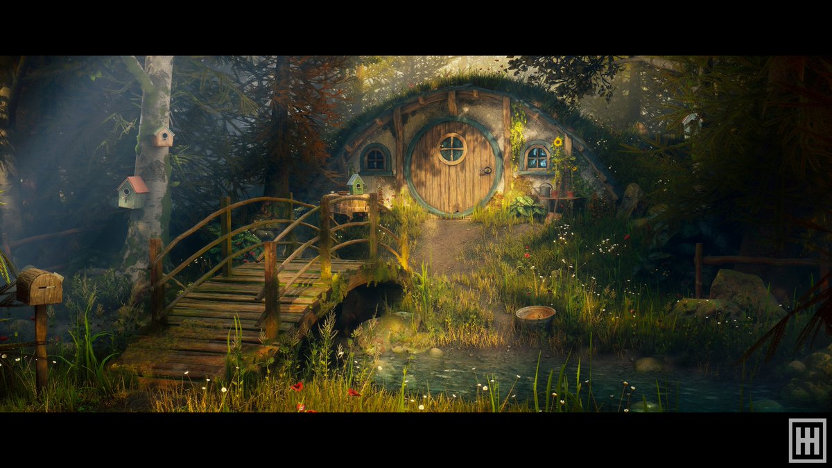 HelenaEHHansen's tweet photo. Happy #PortfolioDay!

Im Helena, an Environment Artist from Sweden! Here is some of my whimsical work✨ https://t.co/hsd6A8rIk1