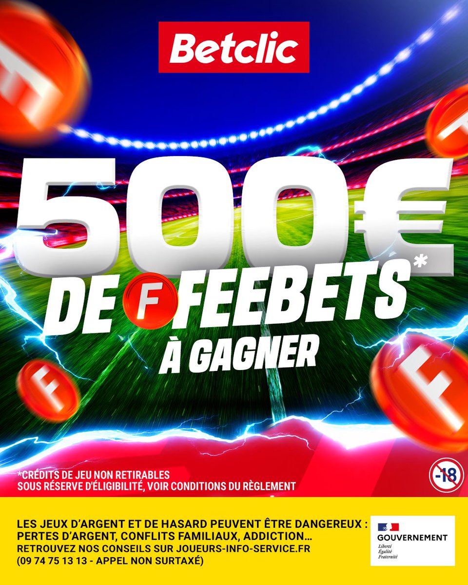 Betclic's tweet photo. La #LDC est de RETOOOOOUR !!! 🔥🤩

Pour fêter ça, on vous offre 10 x 50 € de Feebets* à gagner pour vibrer devant les plus belles affiches 🎁

Pour participer ➡️ RT + donne ton meilleur prono pour ce soir et ton pseudo Betclic