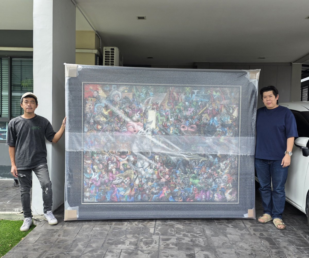 linecensor's tweet photo. Sold!thank for support 🙏❤️
I m waiting for new soloexhibition Again soon!
#painting #linecensor #artist #sold https://t.co/F704Ye2oJc