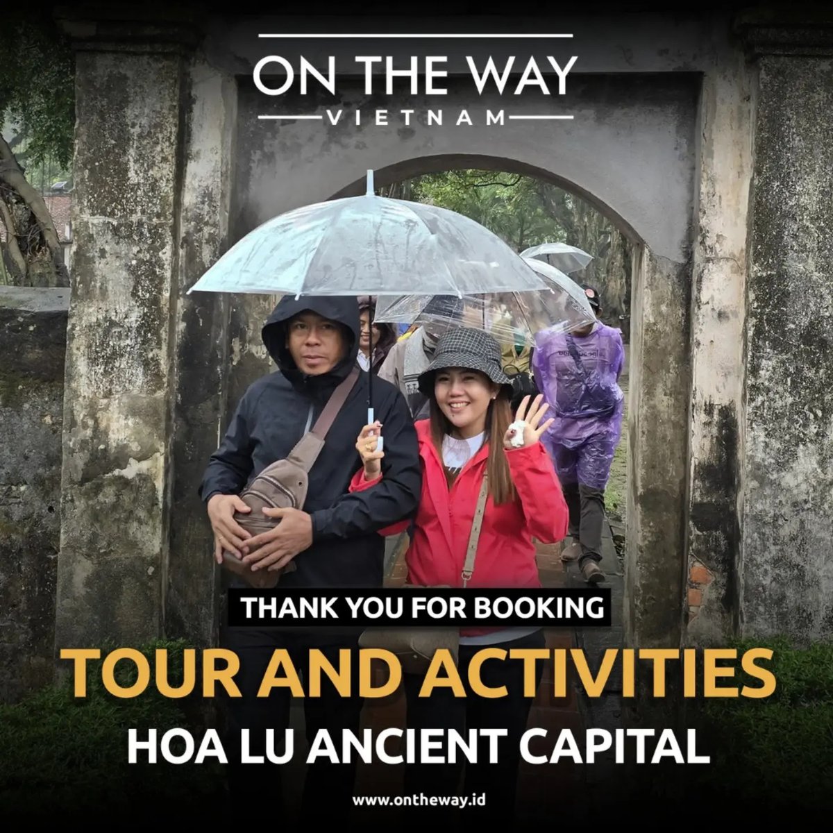 E_Xtrahh's tweet photo. Exploring Hoa Lu Ancient Capital in the rain felt like stepping back in time. Umbrellas up, smiles on, and every ancient gate made the journey even more memorable. Sometimes, the weather makes the adventure more special. https://t.co/MQjWs7Wyzh