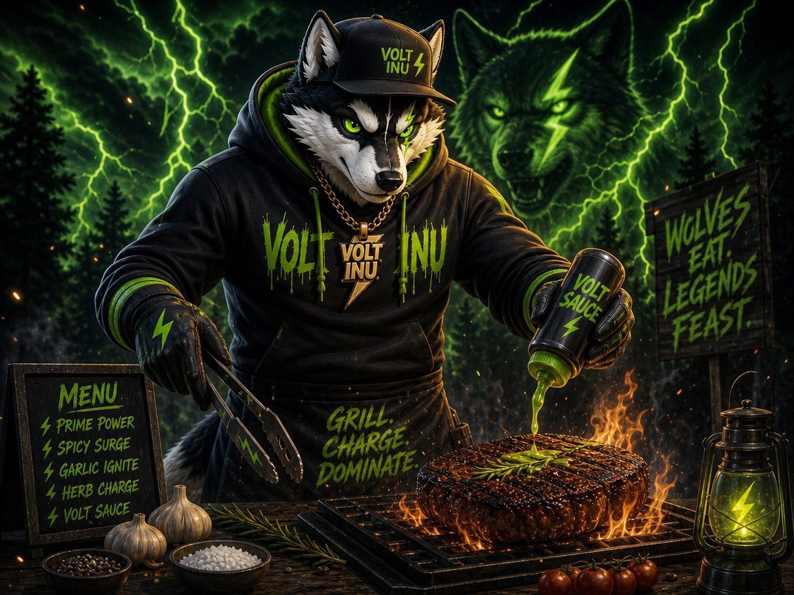 KryptaKitty's tweet photo. Something tasty is cooking.. @Voltinu_RH 🍳⚡️💪

Don’t fall for scams - stay safe and use the official contract to buy @Pablo_cro and the community have released. 

0x5d102d1E69E77591D486aa4f663B3645151BBdf6

#STAYVOLTED STAY SAFE https://t.co/cwpIZ8z2sG