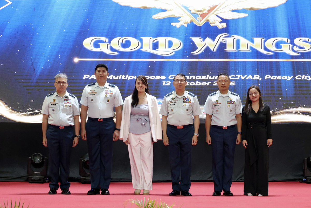 PhilAirForce's tweet photo. PAF NEWS | PAF RECOGNIZES AERONAUTICAL ACHIEVEMENTS, REINFORCES CULTURE OF SAFETY AND EXCELLENCE

See original post: https://t.co/IHN5fb8C5l

#FocusPAF #GuardiansOfOurPreciousSkies #PAFYouCanTrust #OneAFPOnePhilippines #StrongAirForceStrongPhilippines https://t.co/M0tITTD9M9