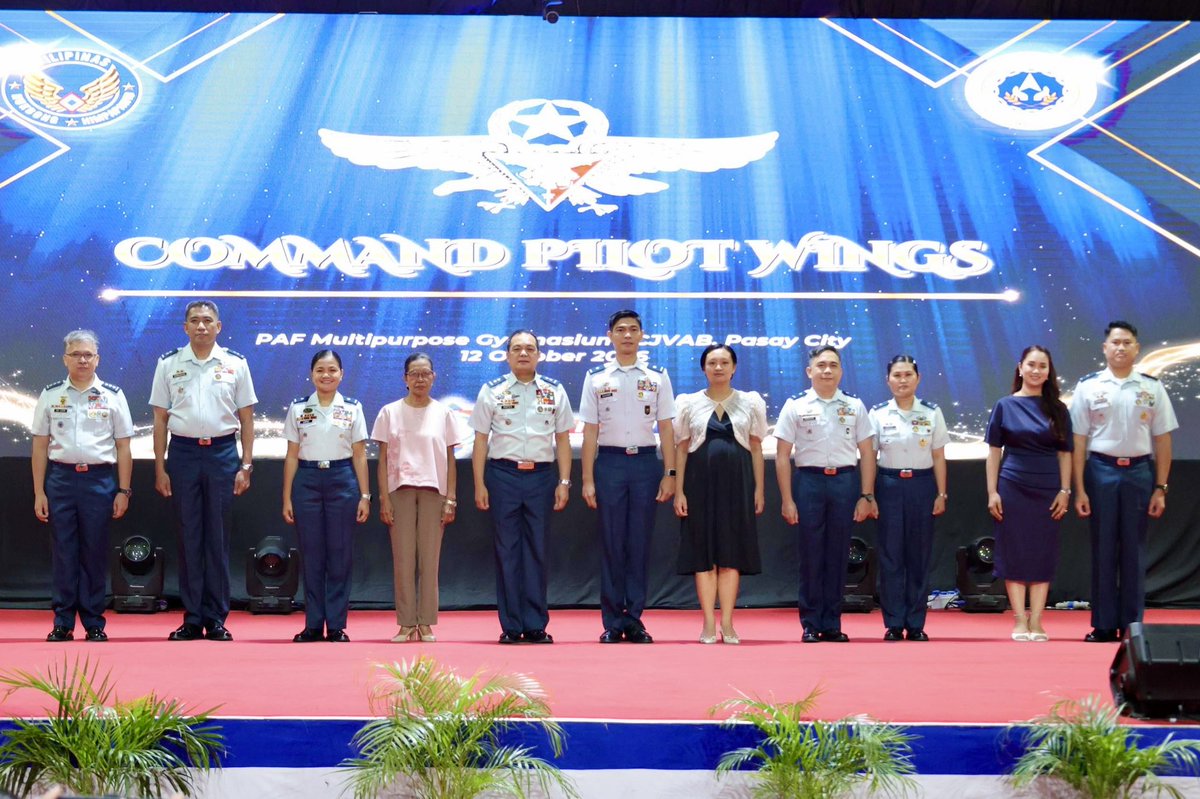 PhilAirForce's tweet photo. PAF NEWS | PAF RECOGNIZES AERONAUTICAL ACHIEVEMENTS, REINFORCES CULTURE OF SAFETY AND EXCELLENCE

See original post: https://t.co/IHN5fb8C5l

#FocusPAF #GuardiansOfOurPreciousSkies #PAFYouCanTrust #OneAFPOnePhilippines #StrongAirForceStrongPhilippines https://t.co/M0tITTD9M9