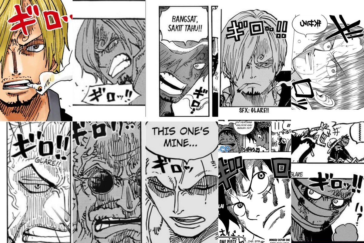 BastianTamon's tweet photo. @WorstGenHQ Almost "GIRO" onomatope is used by them who had COC, and Finally Sanji had it https://t.co/YTwB8bpbHn