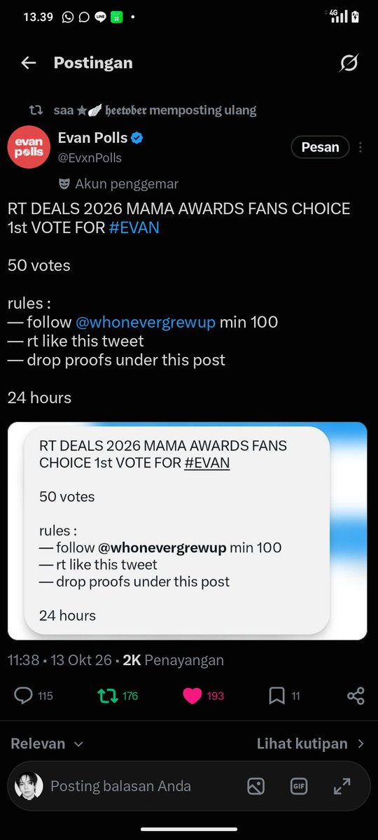lhsvxnz_'s tweet photo. @EvxnPolls @whonevergrewup For #EVAN https://t.co/gVo6QcRzTY