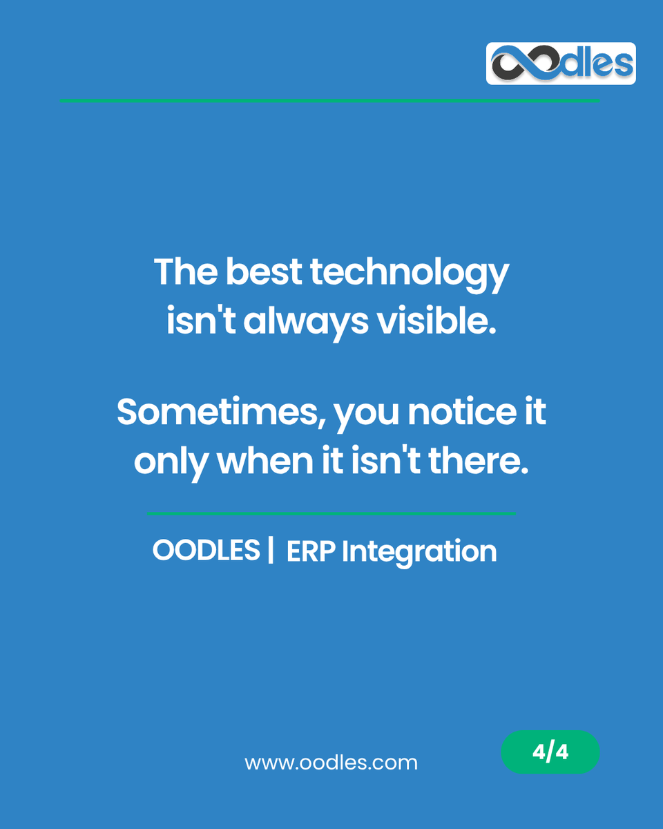 oodles_platform's tweet photo. Your booking is confirmed. Your room is ready. Your preferences are known.
That's good workflow.
Great technology works quietly until disconnected systems get in the way.
Oodles | ERP Integration
#Oodles #ERPIntegration #WorkflowAutomation #ERP https://t.co/7EkYdEtddU
