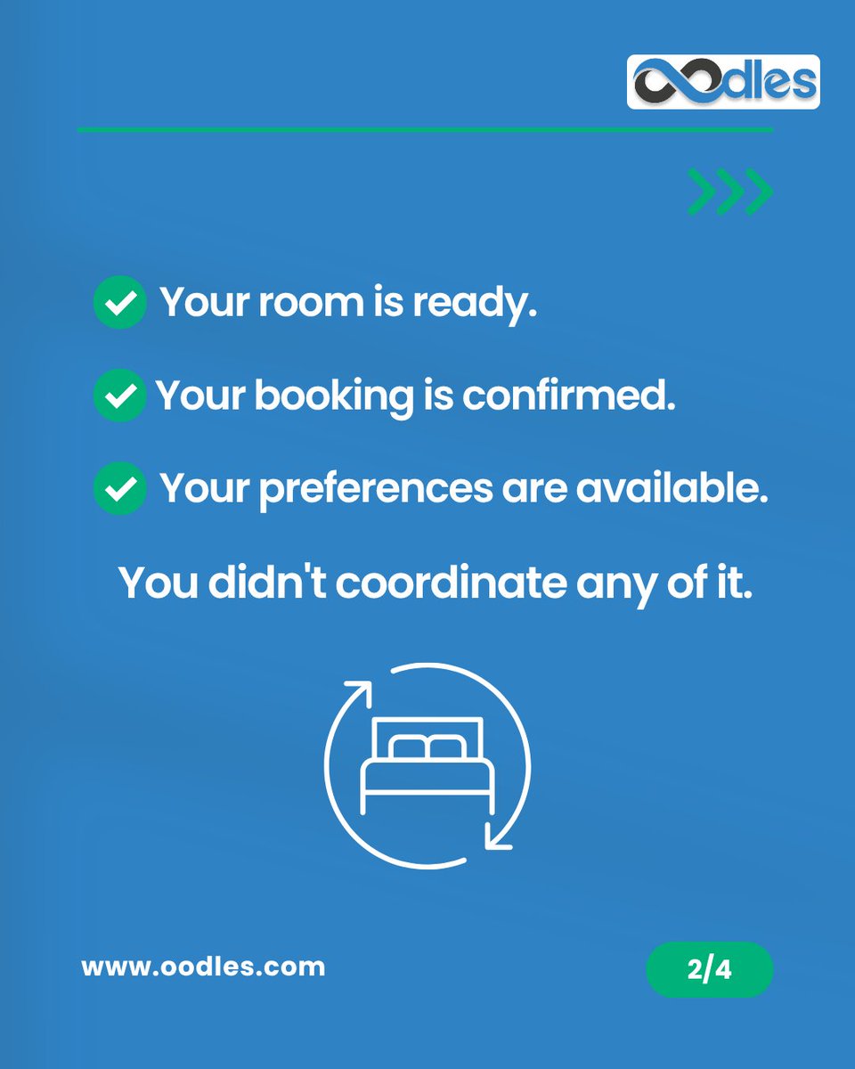 oodles_platform's tweet photo. Your booking is confirmed. Your room is ready. Your preferences are known.
That's good workflow.
Great technology works quietly until disconnected systems get in the way.
Oodles | ERP Integration
#Oodles #ERPIntegration #WorkflowAutomation #ERP https://t.co/7EkYdEtddU
