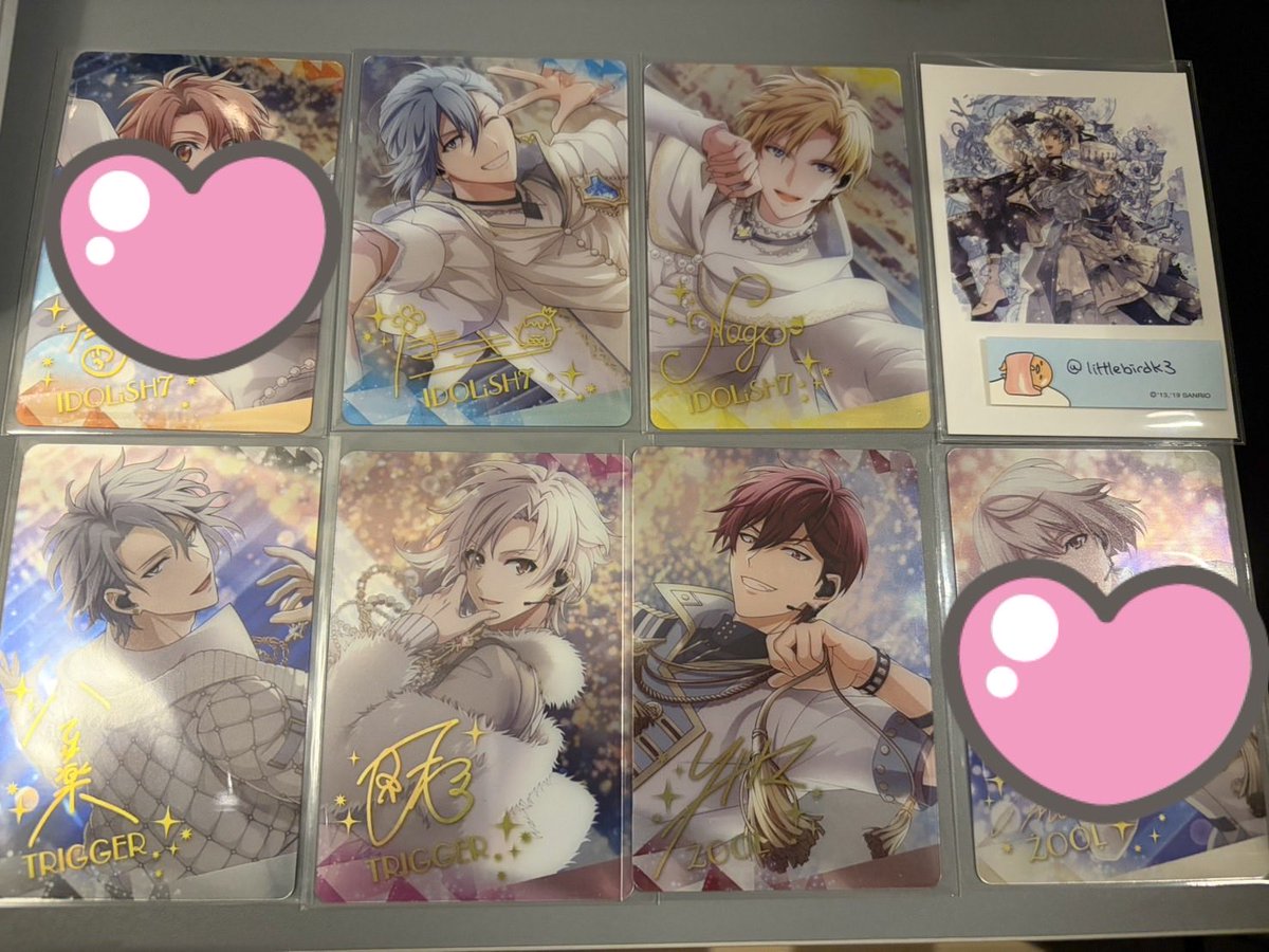 littlebirdk3's tweet photo. @chel0128 こんにちは。はじめまして。
検索から失礼致します。
当方 ビヨピリ環1天1 ラビミニ環1 を所持しております｡
ビヨピリ百1､千1 ラビミニ百1を交換いただくことは可能でしょうか？
本日池袋17：30以降の手渡しをお願いしたいと思っております。
ご検討いただければ幸いです。
よろしくお願い致します。 https://t.co/dQynMzvzVg