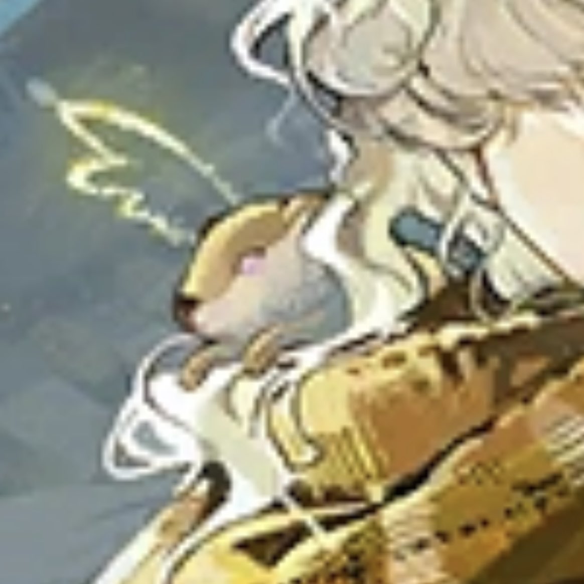 r1999_udimos's tweet photo. Today’s udimo of the day is Windsong!! 🦫📐

Windsong’s udimo is a lemming!! Apparently it is also a popular myh that they explode when angry?? Obviously this myth is false, but they have been shown to be aggressive and confront animals larger than them. https://t.co/r9SUrtuhms