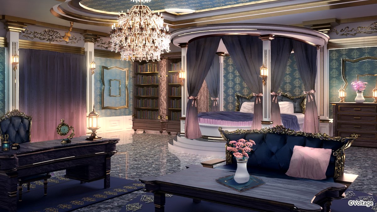 sinsofKALEIDO's tweet photo. 🩵Inside the Hideout
￣￣￣￣￣￣￣￣￣￣￣￣゛

▽Yolca's Room
Eugene remodeled this room for Yolca's use, transforming it into its current faint pink. Each piece of furniture was newly selected for her sake. As it was originally the fanciest room in the building, it's wide and spacious.

#KaleidoSwitch #AmuLit