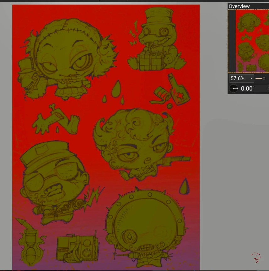 E_____on_off's tweet photo. Wip sticker for Outlast trials #outlasttrials https://t.co/iGH2rf4uBu